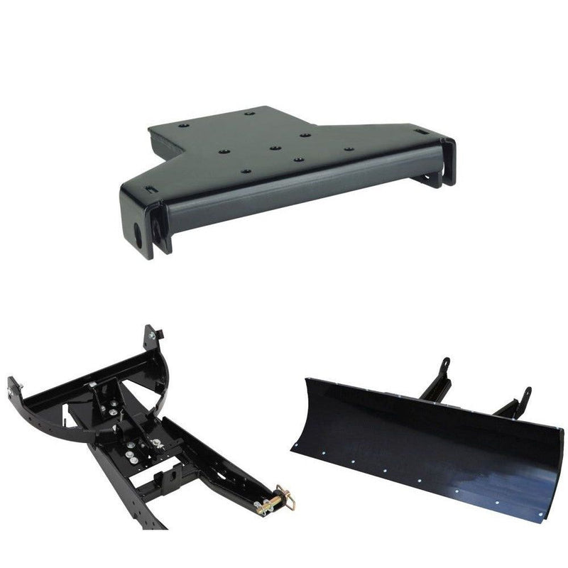Load image into Gallery viewer, Denali Black UTV Snow Plow Kit For Polaris RZR 570 2012-2021
