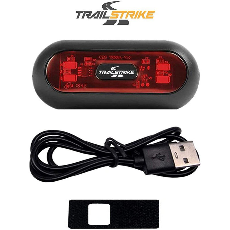 Load image into Gallery viewer, Trailstrike LED Motorcycle Bike Bicycle Red Rear Helmet Light Lamp
