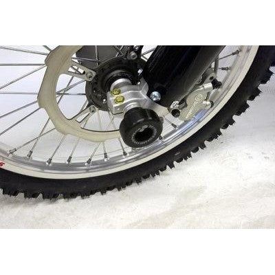 Load image into Gallery viewer, R&amp;G Racing Black Fork Protectors For 2008-2011 BMW G450X FP0088BK
