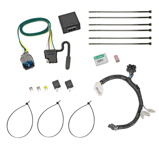 T-One T-Connector Harness, 4-Way Flat, w/Circuit Protected Module fits 2012-2015 Honda Pilot