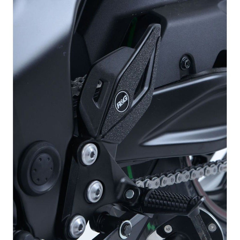 Load image into Gallery viewer, R&amp;G Racing Black Boot Guard Kit For 2017-2021 Suzuki GSXS750 EZBG709BL
