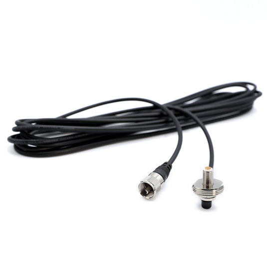 Rugged Radios 17 Ft Antenna Coax Cable with 3/8