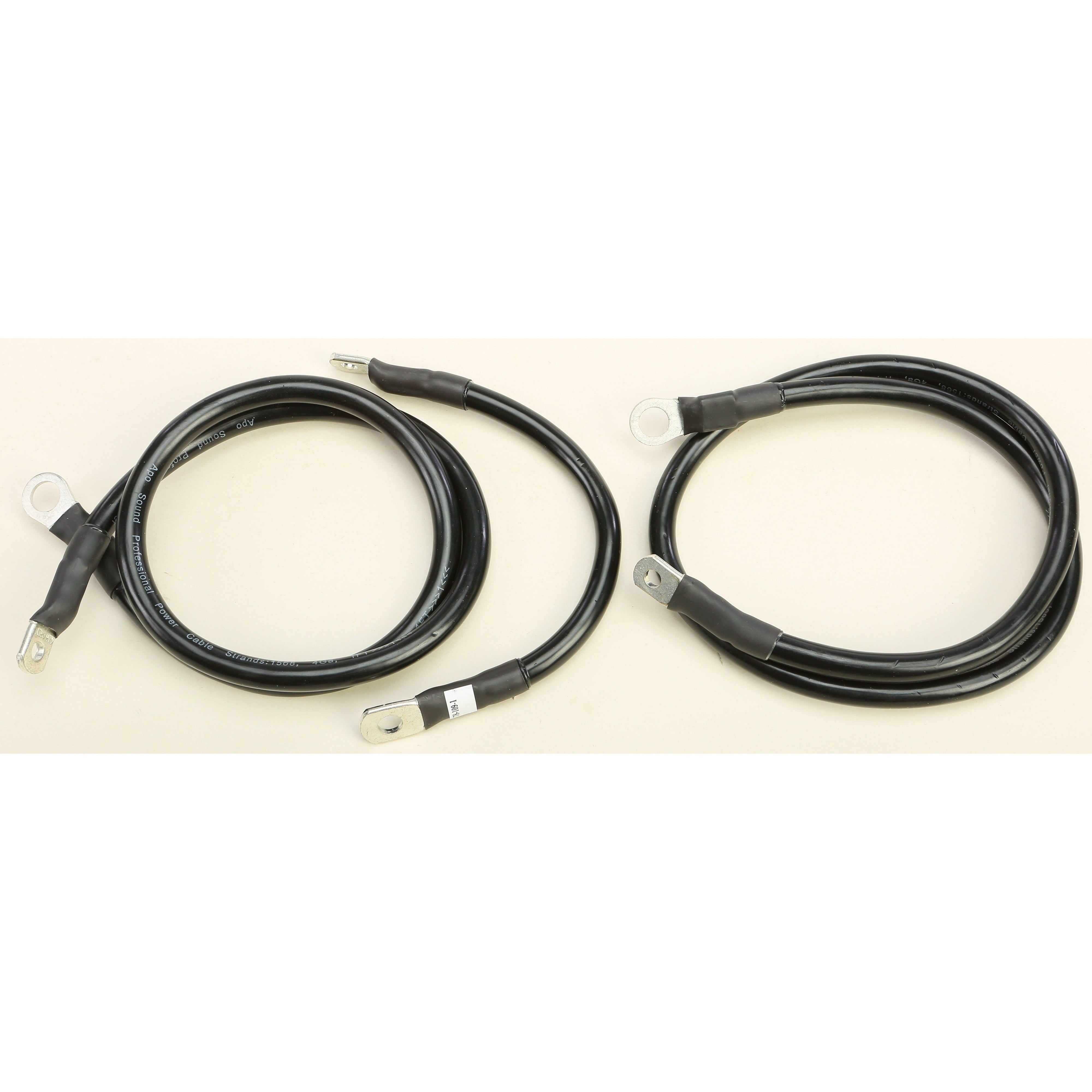 All Balls Black Hi-Performance 4 Gauge Battery Cables 79-3007-1