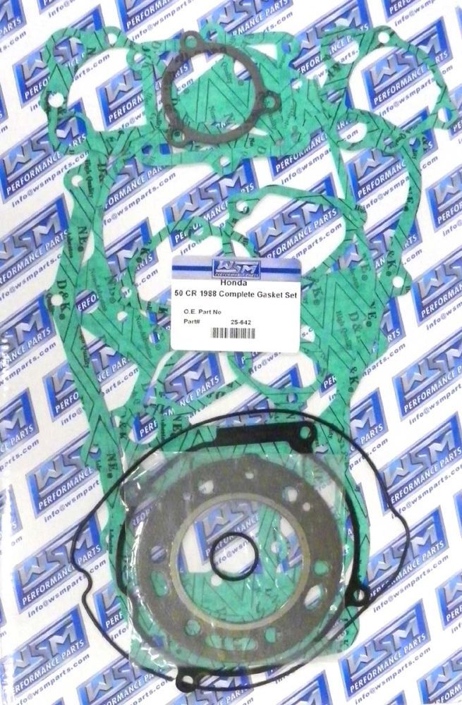 Load image into Gallery viewer, WSM Complete Gasket Kit For Honda 250 CR 1988 25-642
