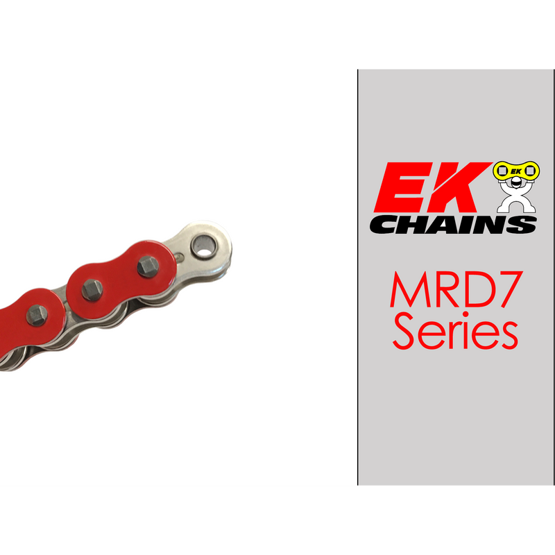 Load image into Gallery viewer, EK 520-MRD7 MX Drive Chain - 120 Links (Specify Color) Clip Master Link
