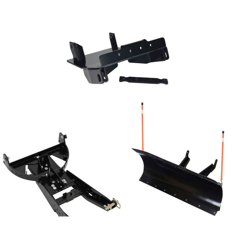 Load image into Gallery viewer, Denali Black UTV Snow Plow Kit For Yamaha Wolverine R-Spec YXE70 4x4 FI EPS 2016-2019
