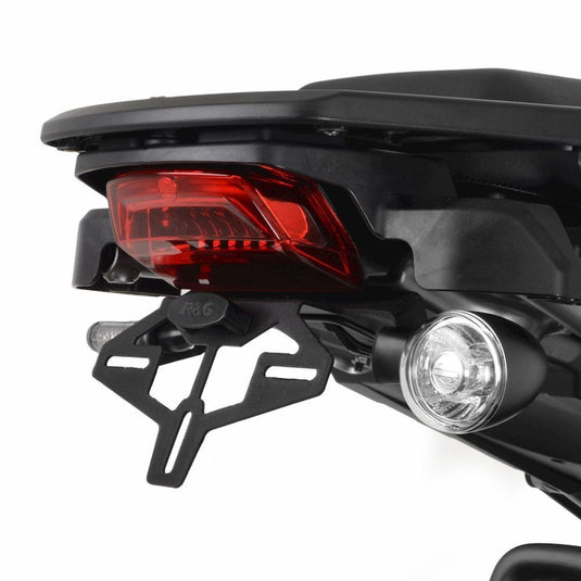 R&G Racing Black Tail Tidy License Plate Holder For 2021-2023 Harley-Davidson Pan America 1250 RA1250