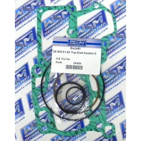 WSM Top End Gasket Kit For Suzuki 125 RM 01-03 29-928