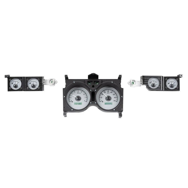Load image into Gallery viewer, Dakota Digital 1973-1977 Chevrolet Malibu/Monte Carlo/El Camino/GMC Sprint VHX Silver White Display Gauge Kit VHX-73C-CVL-S-W
