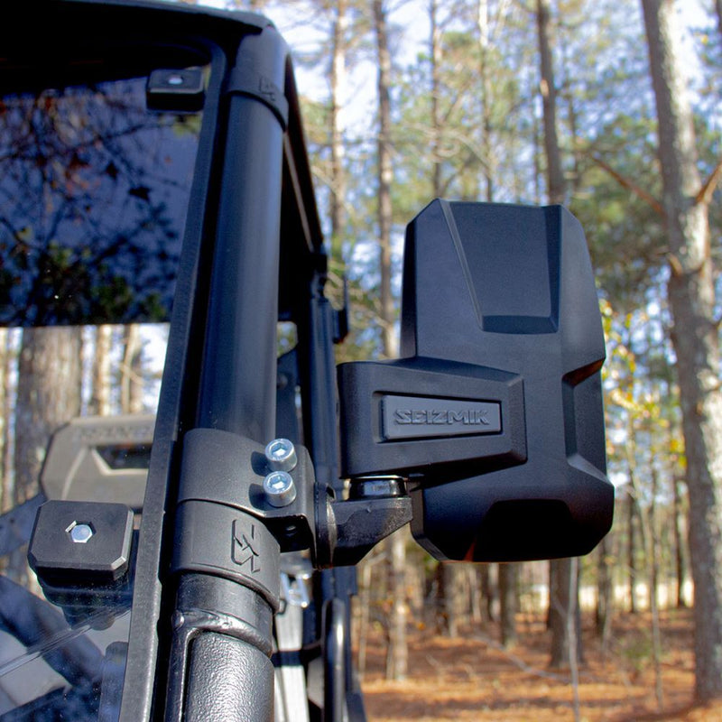 Load image into Gallery viewer, Seizmik Embark Side View Mirrors with ABS Body &amp; Bezel For 1.75? Round Tube
