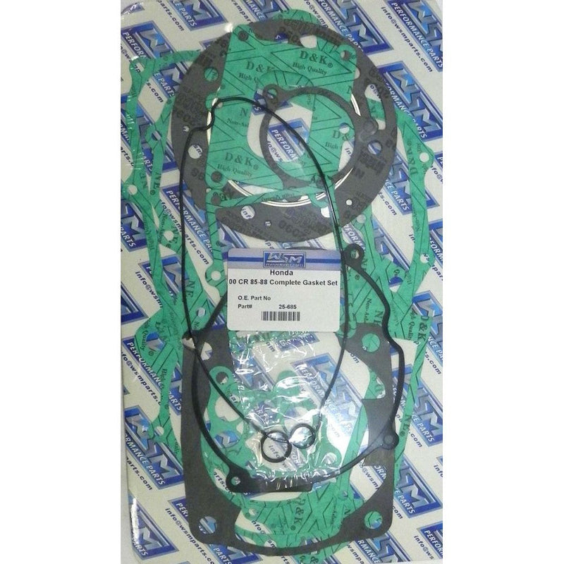 Load image into Gallery viewer, WSM Complete Gasket Kit For Honda 500 CR 85-88 25-685
