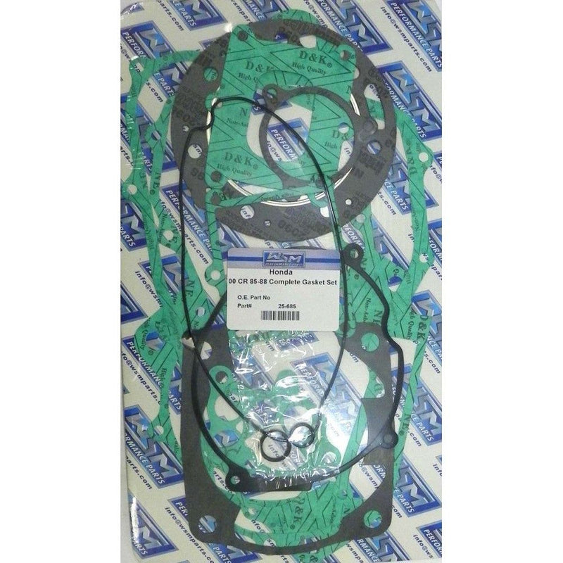 Load image into Gallery viewer, WSM Complete Gasket Kit For Honda 500 CR 85-88 25-685
