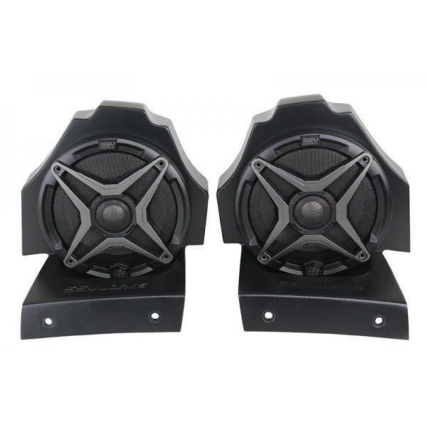 Load image into Gallery viewer, SSV Works Rear Seat 6.5&quot; Speaker Pods W/ SSV Subwoofer Enclosure For Polaris Slingshot 15-21
