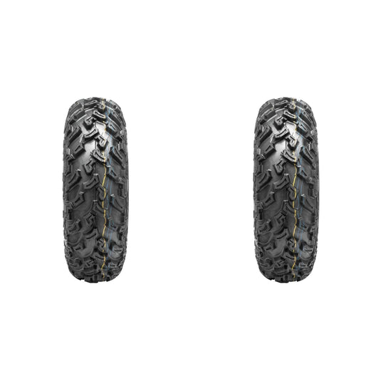 Set of 2 QUADBOSS QBT447 Rear Tires 24x9-11 6-ply