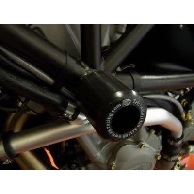 Load image into Gallery viewer, R&amp;G Racing Black Classic Style Crash Protectors For 2001-2006 Honda CB250 Hornet
