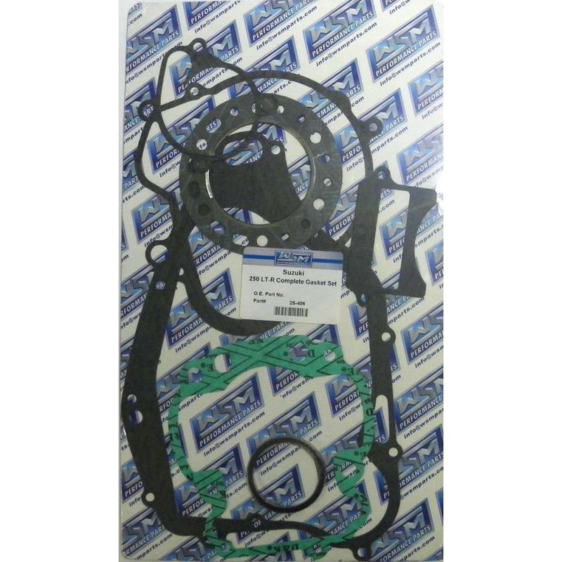 Load image into Gallery viewer, WSM Complete Gasket Kit For Suzuki 250 Quadracer 85-86 25-406
