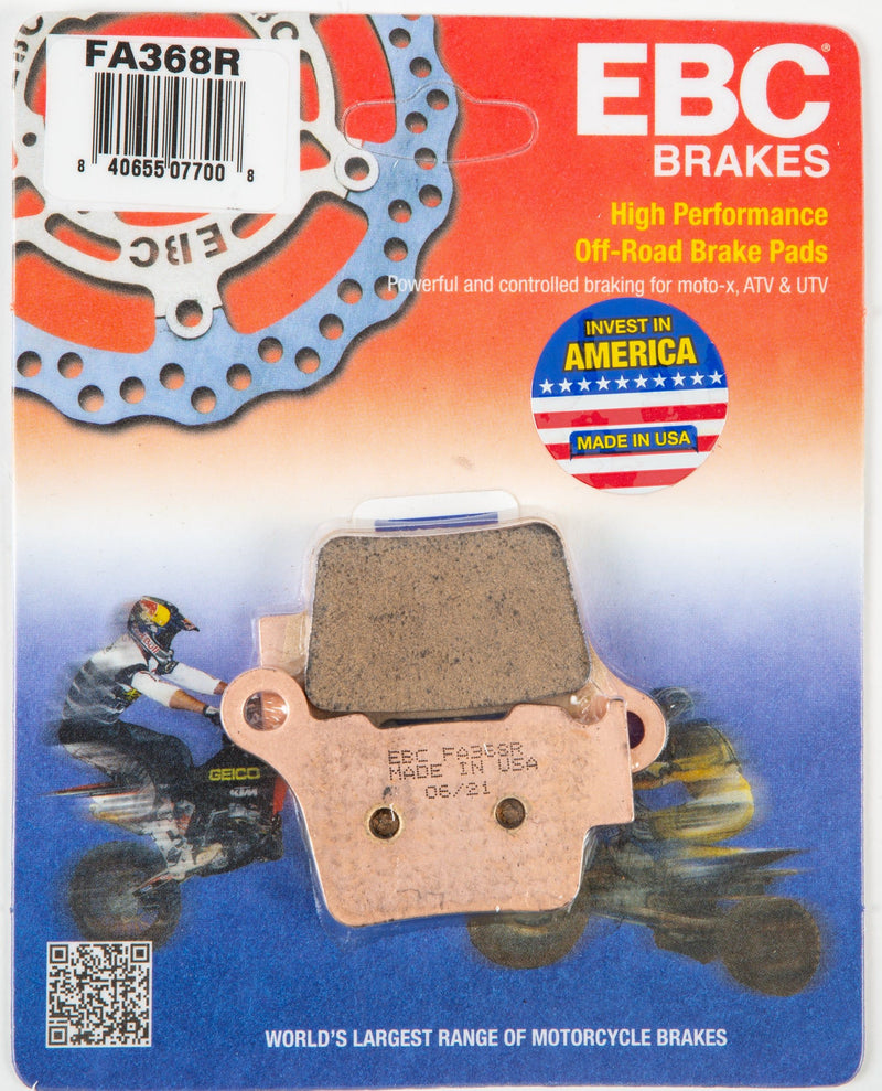 Load image into Gallery viewer, EBC 1 Pair HH Sintered Superbike Brake Pads MPN FA368R
