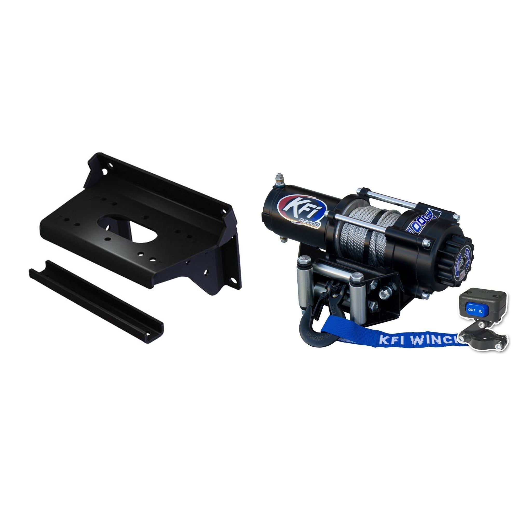 KFI Winch Kit For Kawasaki 1000 Mule PRO-DXT/DX Diesel 2016-2025