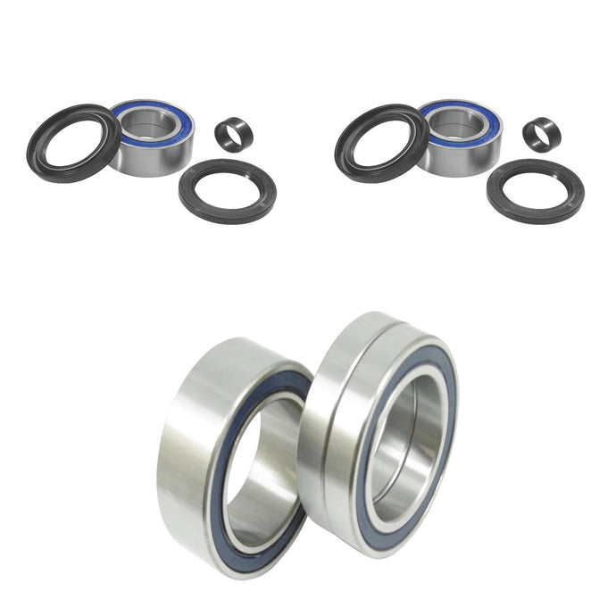 QUADBOSS Front and Rear Wheel Bearing Kits for Yamaha YFZ450 2012-2013