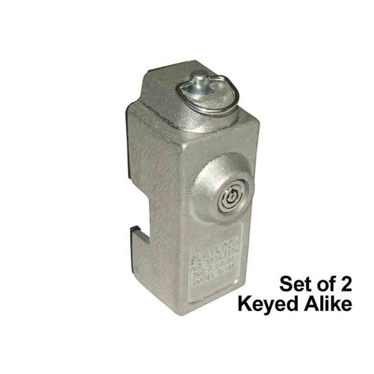 Keyed Alike Trailer Door Shackle Lock