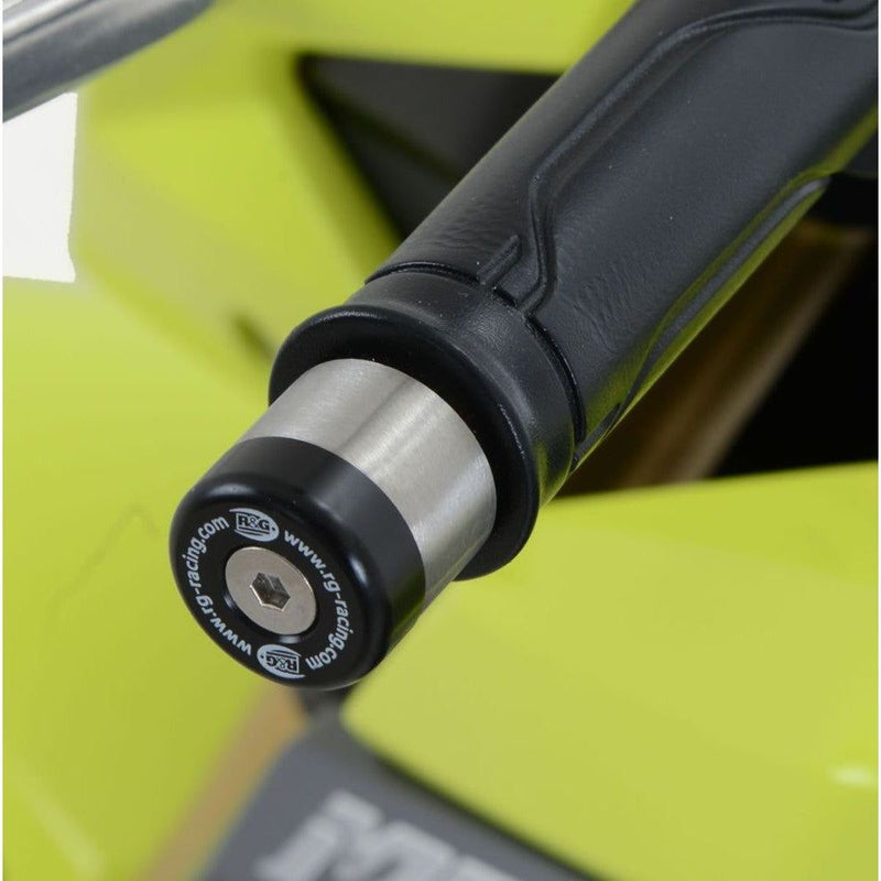 Load image into Gallery viewer, R&amp;G Racing Black Bar End Sliders For 2022-2024 Honda Dax 125
