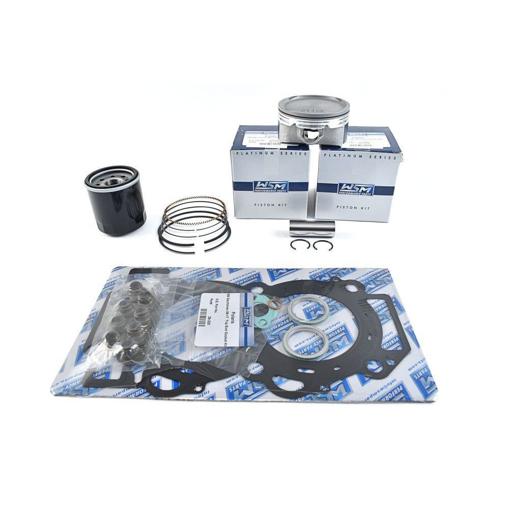 WSM Top End Rebuild Kit For Polaris 850 Sportsman 09-21 Standard 54-314-10