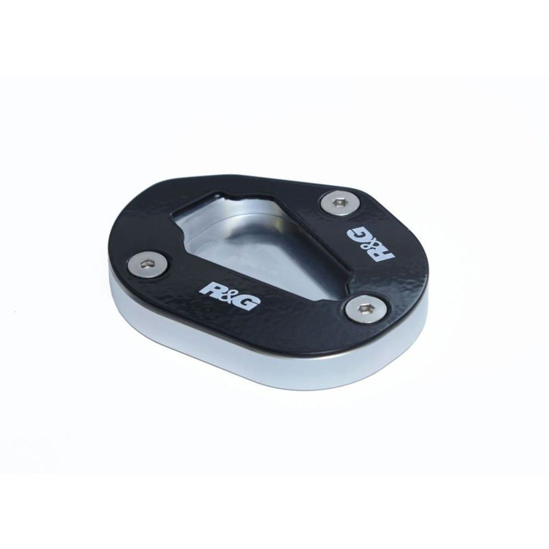 Load image into Gallery viewer, R&amp;G Racing Silver Kickstand Shoe For 2013-2014 Yamaha YZF R1 PKS0058SI

