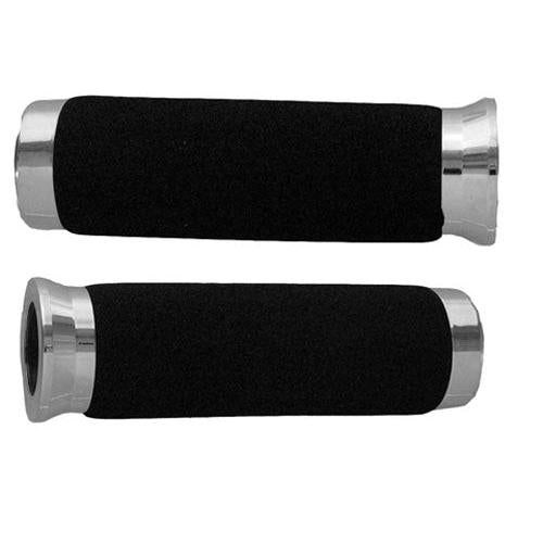 Load image into Gallery viewer, Emgo 42-90931 Grip Set Hiway Plas Chrome
