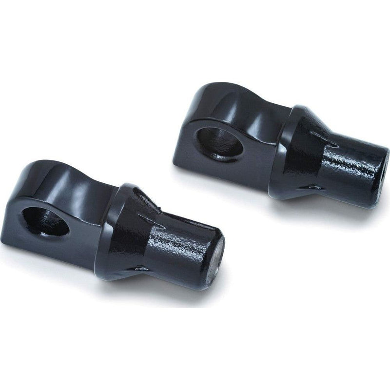 Load image into Gallery viewer, Kuryakyn Universal Peg Adaptors Male Mount Tapered Male Peg Adaptor Black

