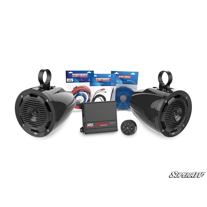 MTX UNI-1 Amplifier and Roll Cage Speaker Kit With Bluetooth UNI-1-MUDBTRC