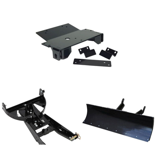 Denali Black UTV Snow Plow Kit For Can-Am Maverick 1000R 4x4 XRS 2013-2018