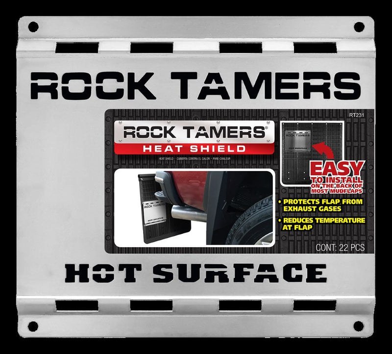 Load image into Gallery viewer, Rock Tamers Heat Shield - fit Rock Tamers Mudflap System
