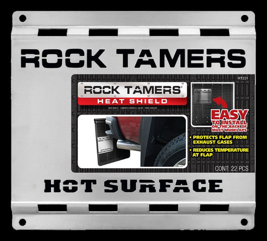 Rock Tamers Heat Shield - fit Rock Tamers Mudflap System