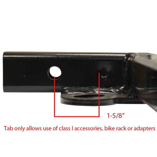 Rigid Hitch (RT-475) Class I, 1-1/4 inch Receiver trailer Hitch fits 2012-2018 Ford Focus Sedan & 5 Dr. Hatchback (Except ST) - Made in USA
