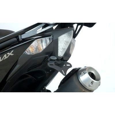 Load image into Gallery viewer, R&amp;G Racing Black Tail Tidy License Plate Holder For 2012-2016 Yamaha TMAX XP530
