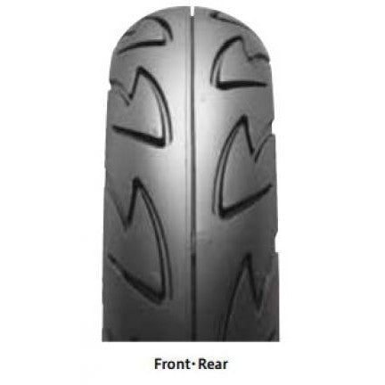 Bridgestone Front Rear 3.50-10 + 80/90-10 Hoop B01 Motorcycle Tire Set
