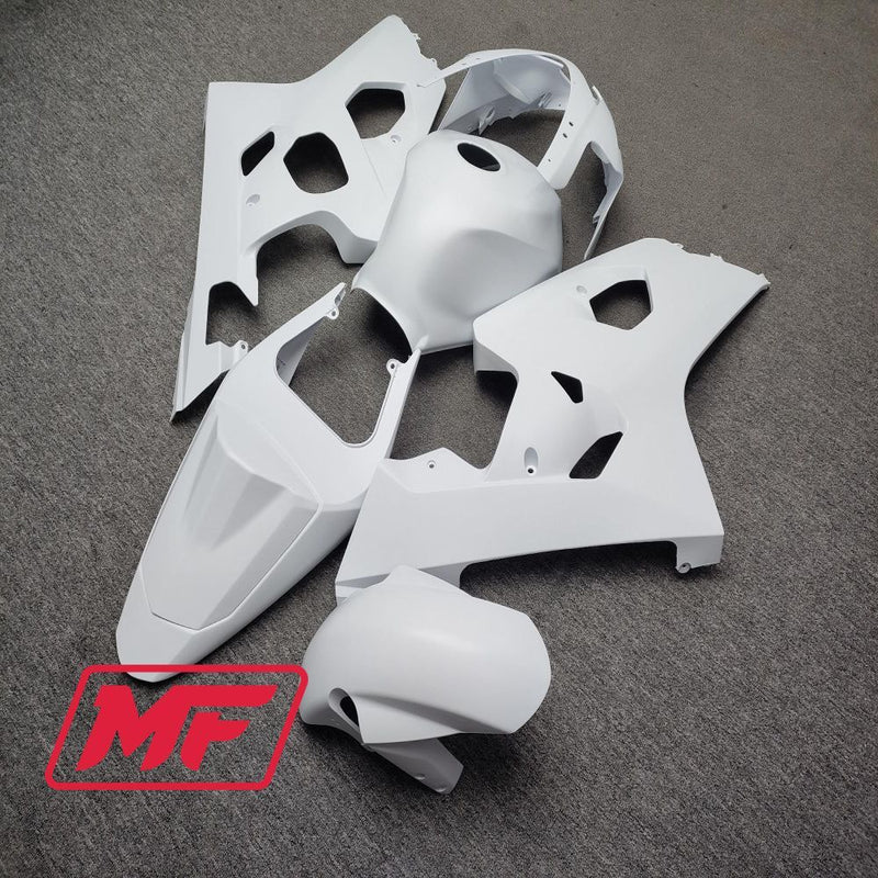 Load image into Gallery viewer, Monster Fairings Full Kit Suzuki GSXR600-750 04-05 Matte White + Windshield + Gas Tank Cover
