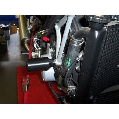Load image into Gallery viewer, R&amp;G Racing Black Classic Style Crash Protectors For 2005 MZ 1000S Unfaired
