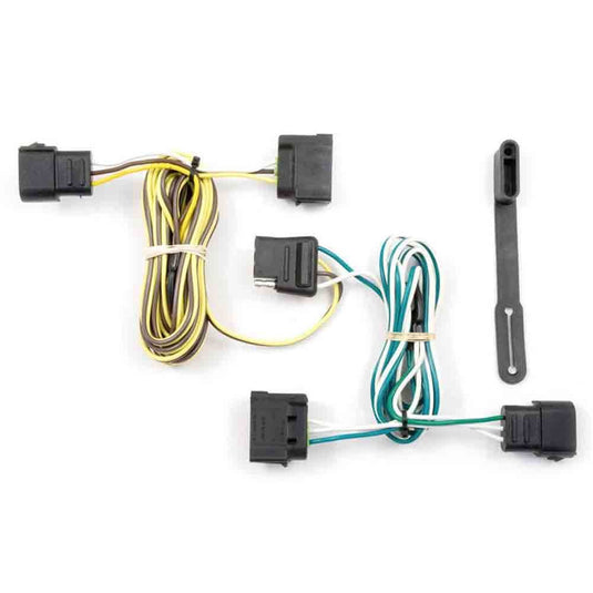 Rigid Hitch (R3-0424) Class III 2 Inch Receiver Trailer Hitch Bundle - Includes Ball Mount and Custom Wiring Harness fits 1975-2014 Ford Econoline