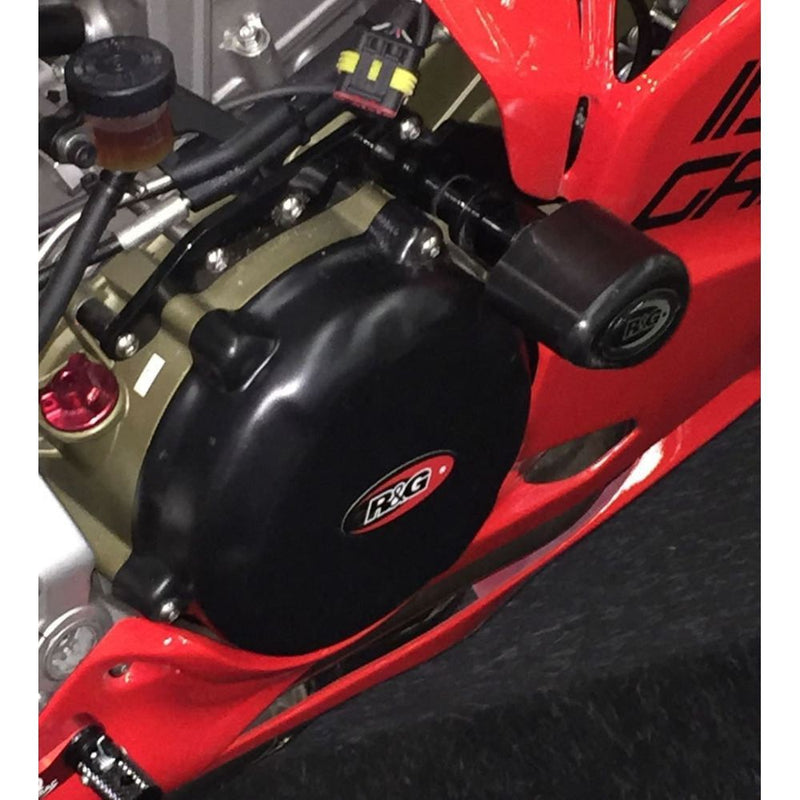 Load image into Gallery viewer, R&amp;G Racing Black Aero Style Crash Protection Bobbins For 2012-2015 Ducati 1199 Panigale
