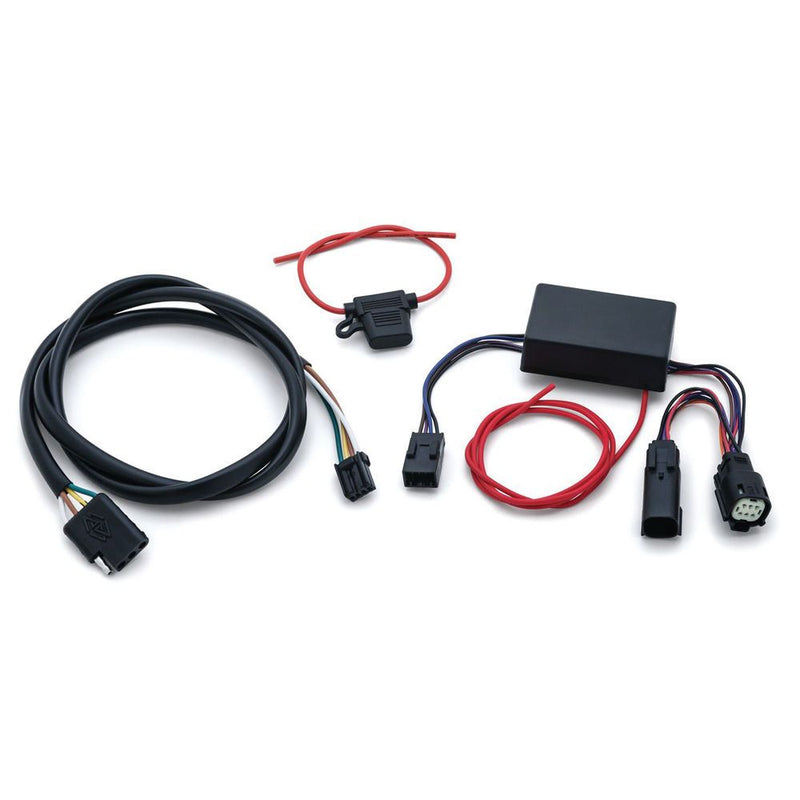 Load image into Gallery viewer, Kuryakyn Trailer Wiring Relay Harness Adapter Hookup Harley 14-18 Touring 2597
