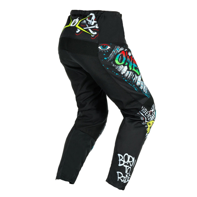 Load image into Gallery viewer, O&#39;neal Element Rancid Motocross Pants -  Black / White - Youth
