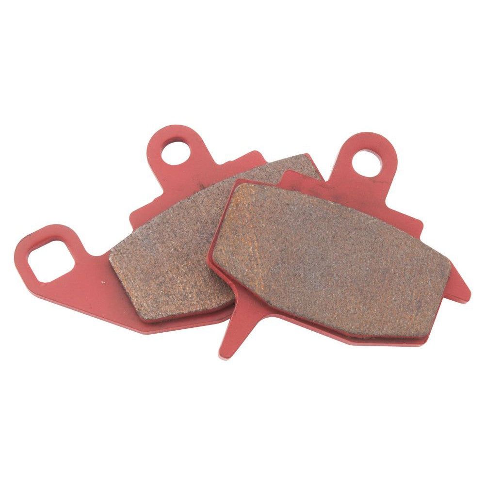 BikeMaster Brake Pad and Shoe For Kawasaki KX250 1987-1988 Sintered Front Red