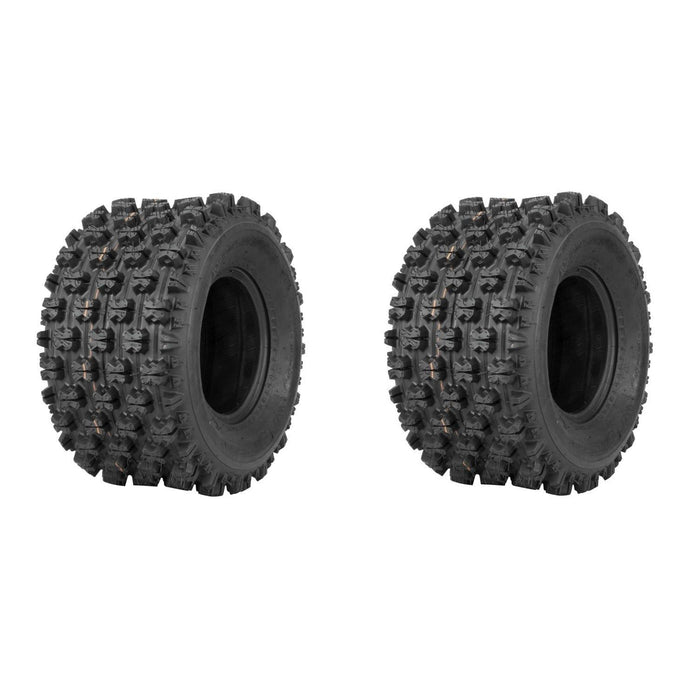 (Pair) 2 Quadboss Sport ATV Rear Tires 20X11X9 20X11-9 4 PLY QBT739