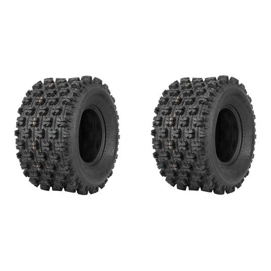 (Pair) 2 Quadboss Sport ATV Rear Tires 20X11X9 20X11-9 4 PLY QBT739