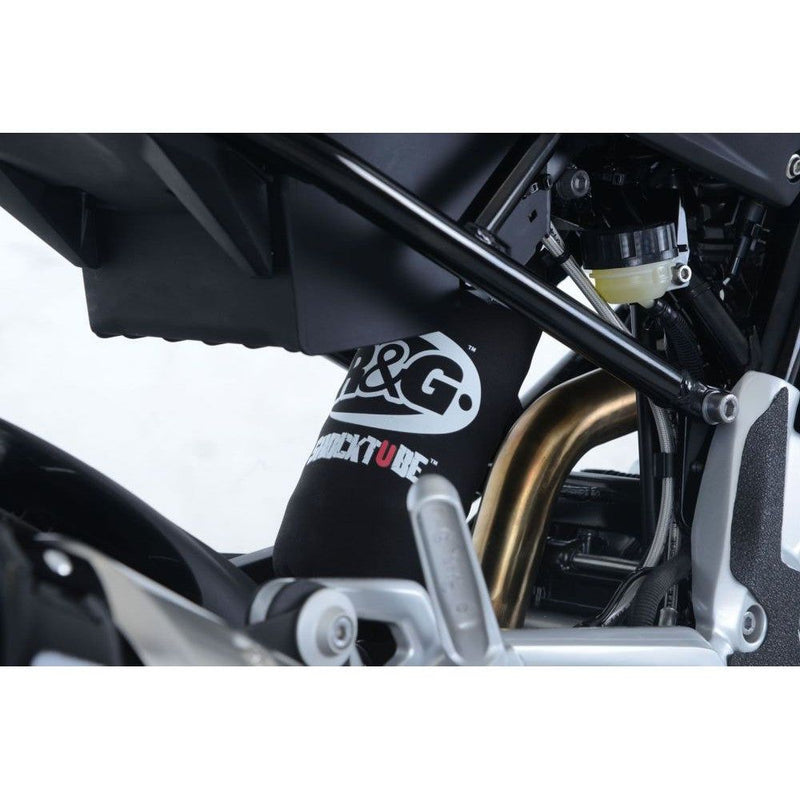 Load image into Gallery viewer, R&amp;G Racing Black Shocktube Shock Protector For 2018-2020 Ducati Multistrada 1260 S

