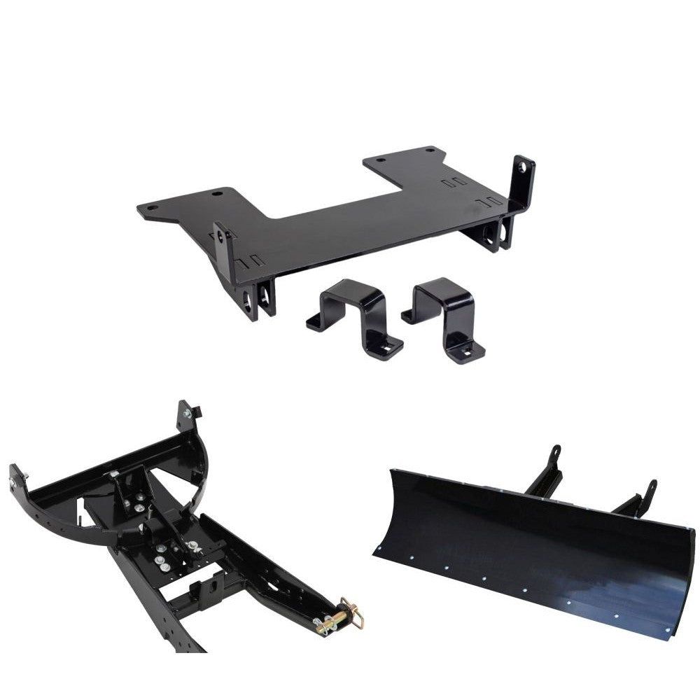 Denali Black UTV Snow Plow Kit For Honda Pioneer 700 SXS700M2 2014-2021