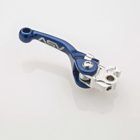 ASV Blue F4 Offroad Model Shorty Clutch + Brake Lever Pair Pack BCF40106SX-SB