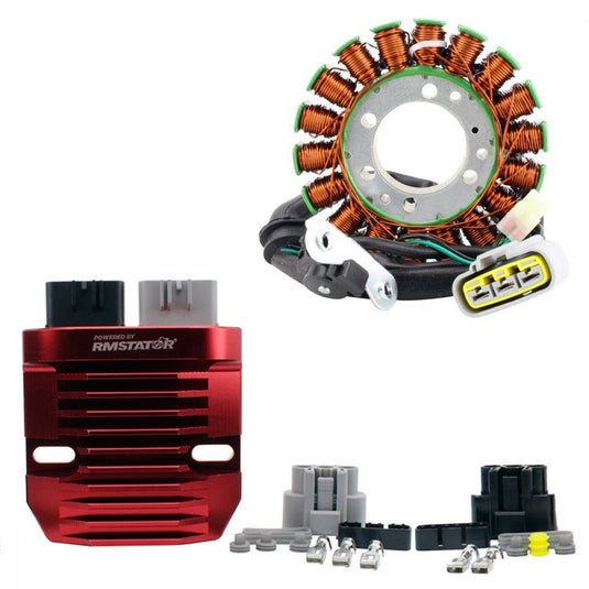 RMStator Stator Kit With Red Machined Aluminum Mosfet Regulator RMS900-107277
