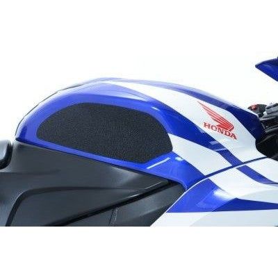 Load image into Gallery viewer, R&amp;G Racing Black Tank Traction Grips For 2007-2012 Honda CBR600RR EZRG304BL
